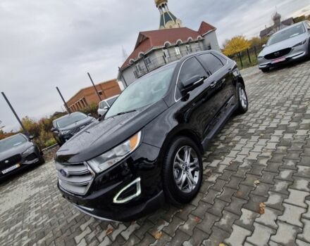 Черный Форд Эдж, объемом двигателя 2 л и пробегом 173 тыс. км за 16300 $, фото 1 на Automoto.ua