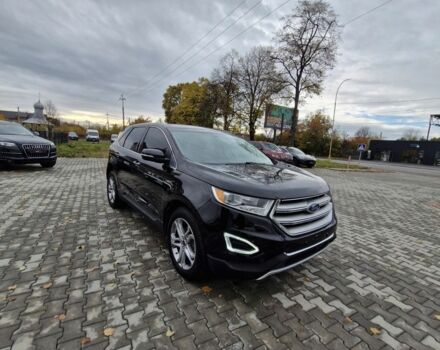 Черный Форд Эдж, объемом двигателя 2 л и пробегом 173 тыс. км за 16300 $, фото 3 на Automoto.ua