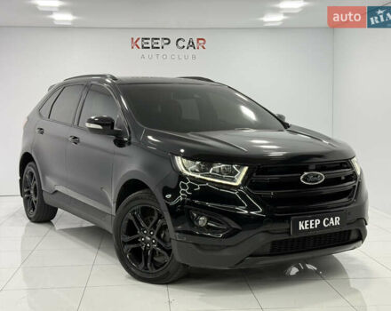 Черный Форд Эдж, объемом двигателя 2 л и пробегом 187 тыс. км за 18400 $, фото 1 на Automoto.ua