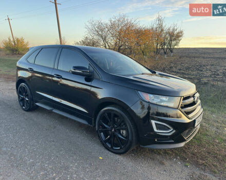 Черный Форд Эдж, объемом двигателя 2.7 л и пробегом 197 тыс. км за 22000 $, фото 1 на Automoto.ua