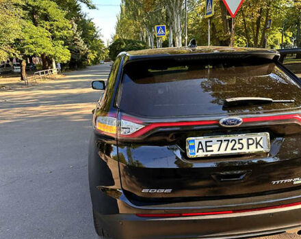 Черный Форд Эдж, объемом двигателя 2 л и пробегом 146 тыс. км за 13499 $, фото 1 на Automoto.ua