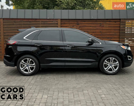 Черный Форд Эдж, объемом двигателя 2 л и пробегом 182 тыс. км за 20500 $, фото 7 на Automoto.ua