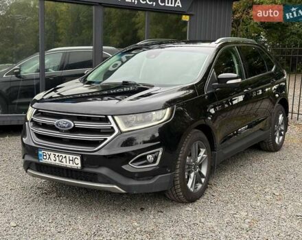 Чорний Форд Едж, об'ємом двигуна 2 л та пробігом 180 тис. км за 19900 $, фото 4 на Automoto.ua