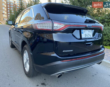 Черный Форд Эдж, объемом двигателя 2 л и пробегом 205 тыс. км за 16500 $, фото 4 на Automoto.ua