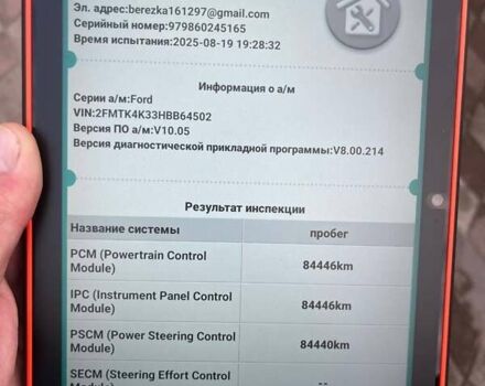 Черный Форд Эдж, объемом двигателя 2 л и пробегом 84 тыс. км за 25000 $, фото 54 на Automoto.ua