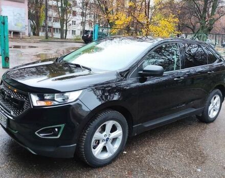 Черный Форд Эдж, объемом двигателя 2 л и пробегом 82 тыс. км за 17500 $, фото 13 на Automoto.ua
