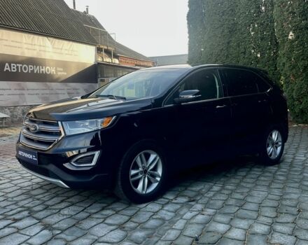 Черный Форд Эдж, объемом двигателя 2 л и пробегом 76 тыс. км за 18200 $, фото 6 на Automoto.ua