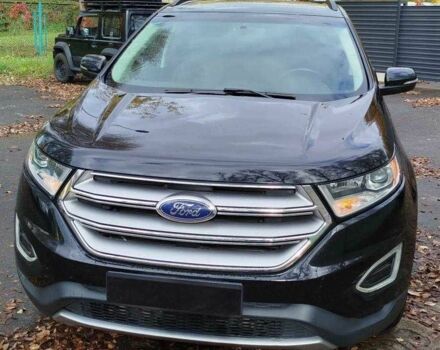 Черный Форд Эдж, объемом двигателя 2 л и пробегом 140 тыс. км за 12300 $, фото 4 на Automoto.ua