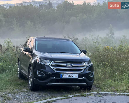 Черный Форд Эдж, объемом двигателя 2 л и пробегом 108 тыс. км за 18000 $, фото 6 на Automoto.ua