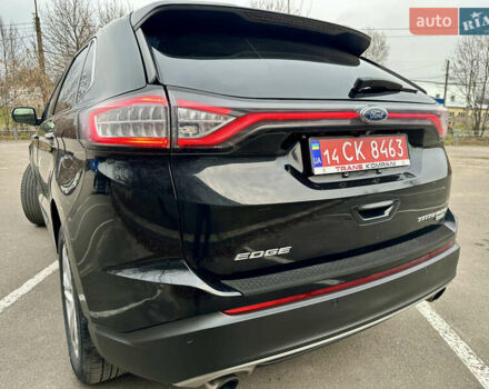 Черный Форд Эдж, объемом двигателя 2 л и пробегом 180 тыс. км за 13999 $, фото 17 на Automoto.ua