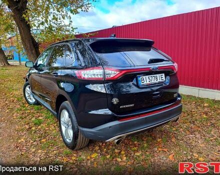 Черный Форд Эдж, объемом двигателя 2 л и пробегом 162 тыс. км за 15999 $, фото 3 на Automoto.ua