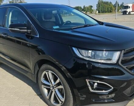 Черный Форд Эдж, объемом двигателя 2 л и пробегом 94 тыс. км за 9700 $, фото 3 на Automoto.ua