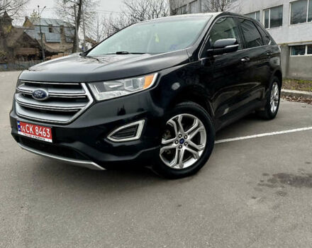 Черный Форд Эдж, объемом двигателя 2 л и пробегом 180 тыс. км за 13999 $, фото 5 на Automoto.ua