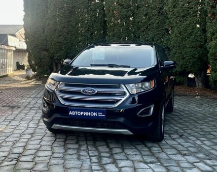 Черный Форд Эдж, объемом двигателя 2 л и пробегом 76 тыс. км за 18200 $, фото 7 на Automoto.ua