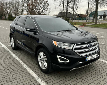 Черный Форд Эдж, объемом двигателя 2 л и пробегом 123 тыс. км за 17500 $, фото 3 на Automoto.ua