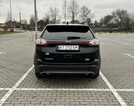 Черный Форд Эдж, объемом двигателя 2 л и пробегом 123 тыс. км за 17500 $, фото 5 на Automoto.ua