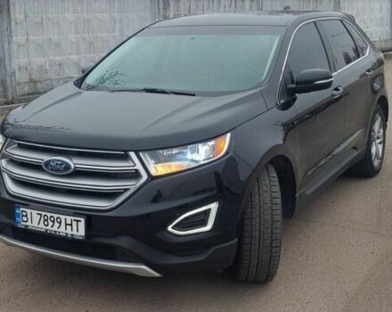 Чорний Форд Едж, об'ємом двигуна 2 л та пробігом 139 тис. км за 15900 $, фото 2 на Automoto.ua