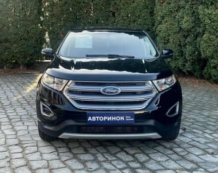 Черный Форд Эдж, объемом двигателя 2 л и пробегом 76 тыс. км за 18200 $, фото 8 на Automoto.ua