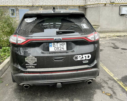 Черный Форд Эдж, объемом двигателя 2 л и пробегом 108 тыс. км за 18000 $, фото 5 на Automoto.ua