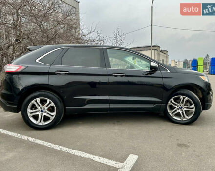 Черный Форд Эдж, объемом двигателя 2 л и пробегом 180 тыс. км за 13999 $, фото 18 на Automoto.ua