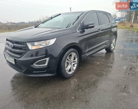 Чорний Форд Едж, об'ємом двигуна 2 л та пробігом 300 тис. км за 12800 $, фото 13 на Automoto.ua