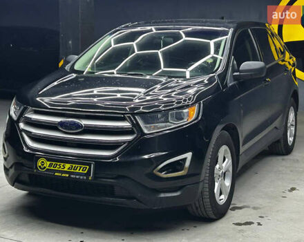 Черный Форд Эдж, объемом двигателя 2 л и пробегом 75 тыс. км за 13800 $, фото 2 на Automoto.ua