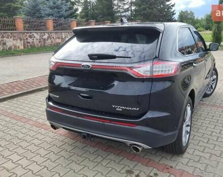 Черный Форд Эдж, объемом двигателя 2 л и пробегом 160 тыс. км за 18500 $, фото 3 на Automoto.ua