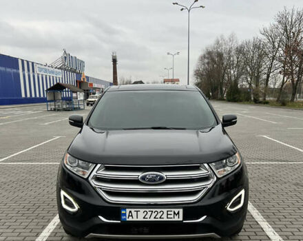 Черный Форд Эдж, объемом двигателя 2 л и пробегом 123 тыс. км за 17500 $, фото 2 на Automoto.ua