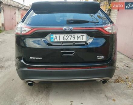 Чорний Форд Едж, об'ємом двигуна 2 л та пробігом 76 тис. км за 18200 $, фото 3 на Automoto.ua