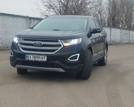Чорний Форд Едж, об'ємом двигуна 2 л та пробігом 139 тис. км за 15900 $, фото 1 на Automoto.ua