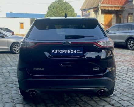 Черный Форд Эдж, объемом двигателя 2 л и пробегом 76 тыс. км за 18200 $, фото 3 на Automoto.ua