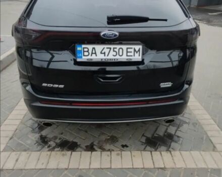 Форд Едж 2018 у Кропивницькому (Кіровограді) на Automoto.ua Чорний Форд Едж, об'ємом двигуна 2 л та пробігом 75 тис. км за 17699 $, фото 2 на Automoto.ua
