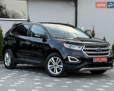 Черный Форд Эдж, объемом двигателя 2 л и пробегом 150 тыс. км за 15950 $, фото 3 на Automoto.ua