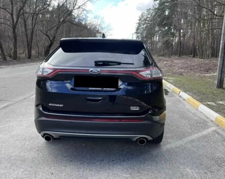 Черный Форд Эдж, объемом двигателя 2 л и пробегом 90 тыс. км за 12700 $, фото 2 на Automoto.ua