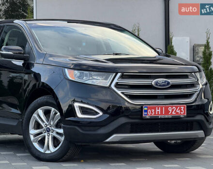 Черный Форд Эдж, объемом двигателя 2 л и пробегом 150 тыс. км за 15950 $, фото 4 на Automoto.ua