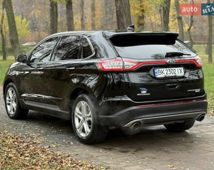 Черный Форд Эдж, объемом двигателя 2 л и пробегом 168 тыс. км за 14700 $, фото 16 на Automoto.ua