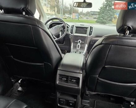 Черный Форд Эдж, объемом двигателя 2 л и пробегом 136 тыс. км за 19700 $, фото 18 на Automoto.ua