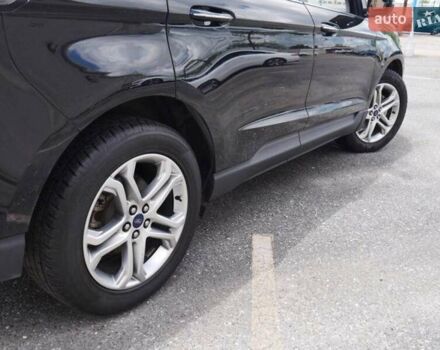 Черный Форд Эдж, объемом двигателя 2 л и пробегом 128 тыс. км за 2600 $, фото 9 на Automoto.ua