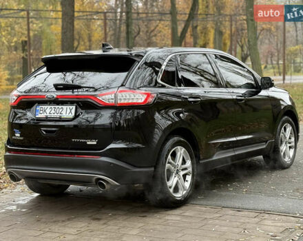 Черный Форд Эдж, объемом двигателя 2 л и пробегом 168 тыс. км за 14700 $, фото 7 на Automoto.ua