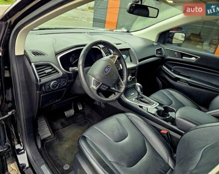 Черный Форд Эдж, объемом двигателя 2 л и пробегом 136 тыс. км за 19700 $, фото 14 на Automoto.ua