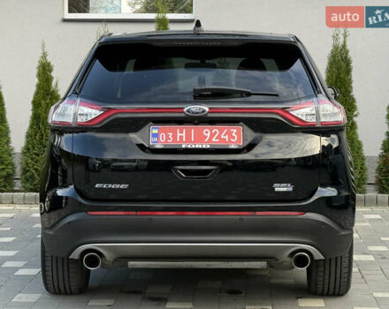 Черный Форд Эдж, объемом двигателя 2 л и пробегом 150 тыс. км за 15950 $, фото 19 на Automoto.ua