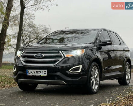 Черный Форд Эдж, объемом двигателя 2 л и пробегом 168 тыс. км за 14700 $, фото 1 на Automoto.ua