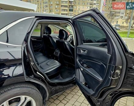 Черный Форд Эдж, объемом двигателя 2 л и пробегом 136 тыс. км за 19700 $, фото 16 на Automoto.ua