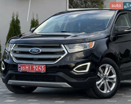 Черный Форд Эдж, объемом двигателя 2 л и пробегом 150 тыс. км за 15950 $, фото 11 на Automoto.ua