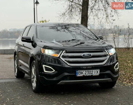 Черный Форд Эдж, объемом двигателя 2 л и пробегом 168 тыс. км за 14700 $, фото 11 на Automoto.ua