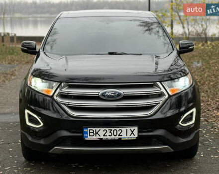 Черный Форд Эдж, объемом двигателя 2 л и пробегом 168 тыс. км за 14700 $, фото 9 на Automoto.ua