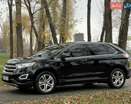 Черный Форд Эдж, объемом двигателя 2 л и пробегом 168 тыс. км за 14700 $, фото 3 на Automoto.ua