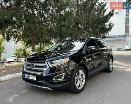 Черный Форд Эдж, объемом двигателя 3.5 л и пробегом 157 тыс. км за 17700 $, фото 1 на Automoto.ua
