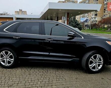 Черный Форд Эдж, объемом двигателя 2 л и пробегом 136 тыс. км за 19700 $, фото 3 на Automoto.ua