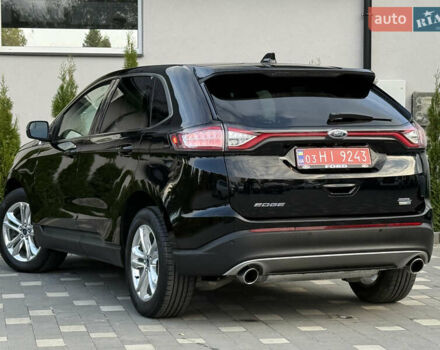 Черный Форд Эдж, объемом двигателя 2 л и пробегом 150 тыс. км за 15950 $, фото 17 на Automoto.ua